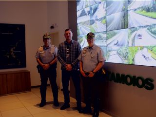 Tamoios recebe visita do comandante da Polícia Rodoviária do estado de São Paulo