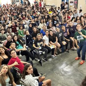 Tamoios apresenta o Free Flow para mais de 400 alunos de Caraguatatuba