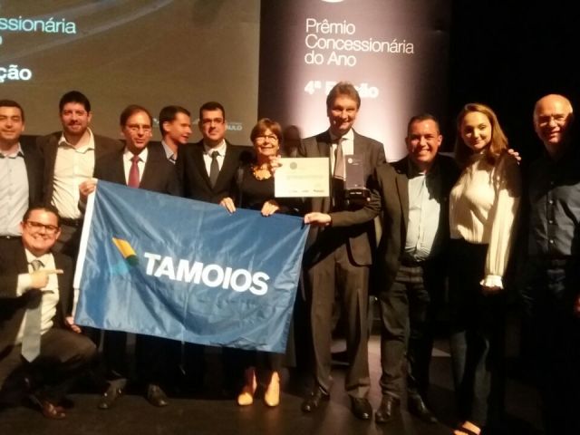 Concessionária Tamoios conquista o  Prêmio Concessionária do Ano na categoria Inovação
