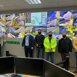Representantes do grupo CCR visitam unidades operacionais da Concessionária Tamoios