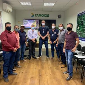 Tamoios recebe representantes de Natividade da Serra