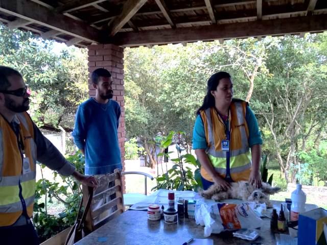 Tamoios ministra curso de primeiros socorros veterinários