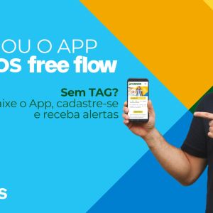 Tamoios disponibiliza Aplicativo Tamoios Free Flow para pagamento do pedágio eletrônico