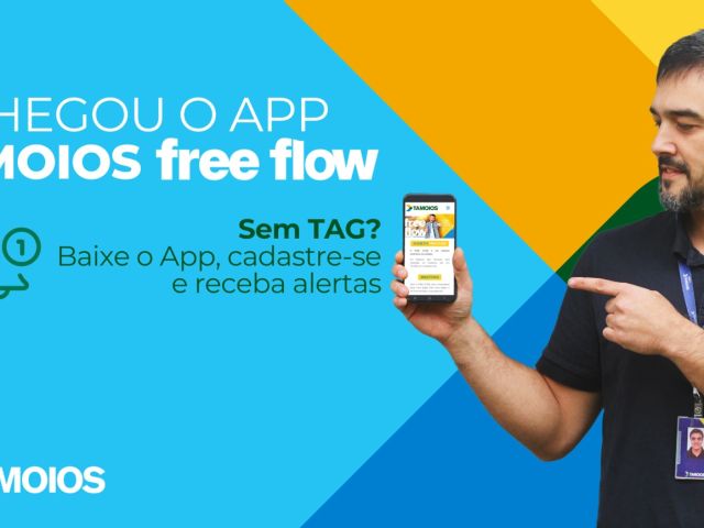 Tamoios disponibiliza Aplicativo Tamoios Free Flow para pagamento do pedágio eletrônico