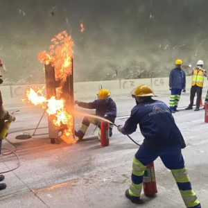 Concessionária Tamoios realiza formação de Brigada de Incêndio para os túneis da nova serra