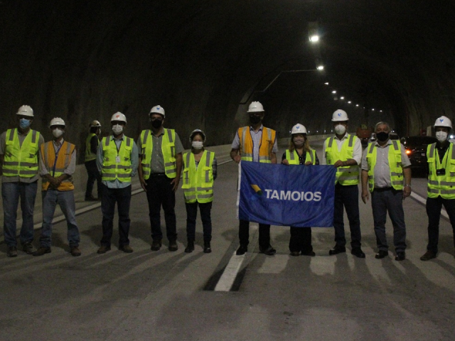 Presidente e Diretores da Cetesb visitam novo trecho de Serra da Rodovia dos Tamoios