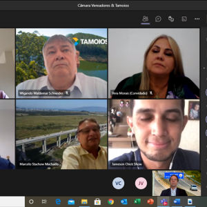 Tamoios realiza reunião com Câmara de Vereadores de Caraguatatuba