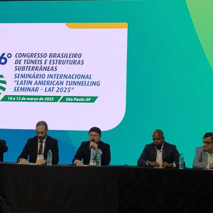 Tamoios participa do 6º Congresso Brasileiro de Túneis e Estruturas Subterrâneas