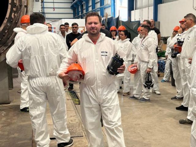 Tamoios participa de curso de formação de “Incêndio em Túneis” na Espanha