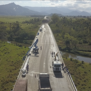 Obras dos Contornos do Litoral Norte seguem no cronograma