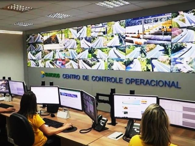 Câmeras de monitoramento são aliadas na segurança dos usuários na Rodovia dos Tamoios