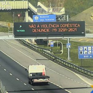 Secretaria de Logística e Transportes participa de campanha contra violência doméstica