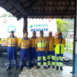 Equipes de atendimento da Concessionária Tamoios recebem reconhecimento por parte de usuário