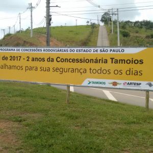 Concessionária Tamoios completa 2 anos