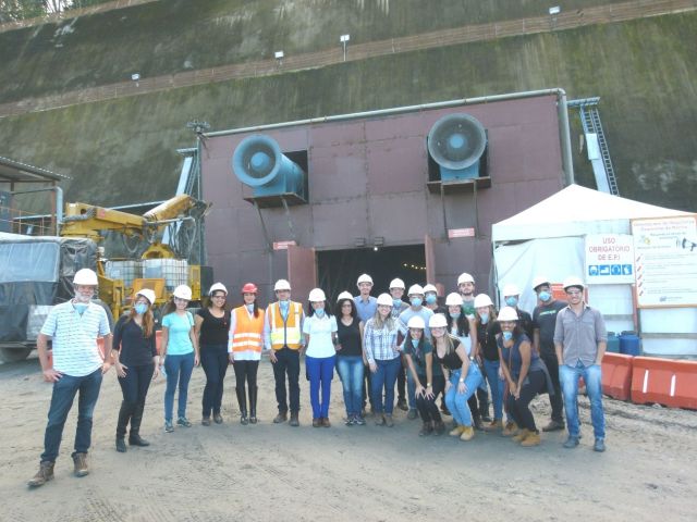 Alunos da Univap visitam obra de duplicação do   trecho de Serra