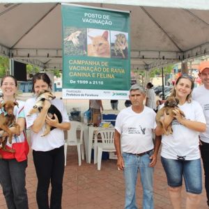 Concessionária Tamoios apoia vacinação antirrábica em Paraibuna