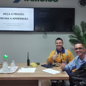 Tamoios participa do Dia Nacional de Combate à Hipertensão