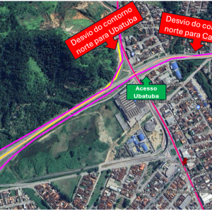 Tamoios iniciará obra de manutenção na faixa de rolamento (pavimento) nos túneis da Serra Nova
