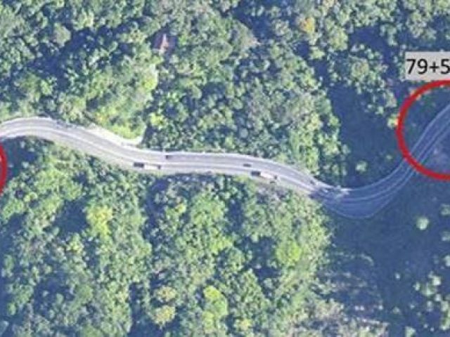 Hoje (24), acontece último bloqueio para as obras de ampliação de curvas no trecho de Serra da Rodovia dos Tamoios