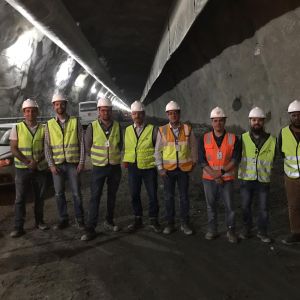 Profissionais da Ecorodovias Conhecem Obras da Tamoios