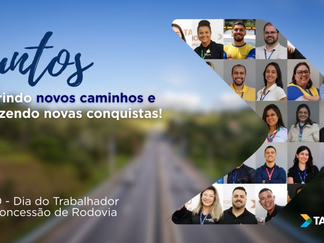 Tamoios celebra o Dia do Trabalhador em Concessionária de Rodovias