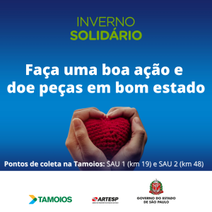 Tamoios inicia Inverno Solidário 2022