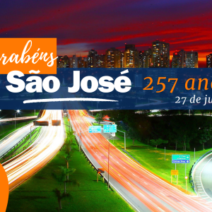 27 de julho: Aniversário de São José dos Campos!