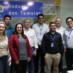 Tamoios recebe membros de concessionária argentina