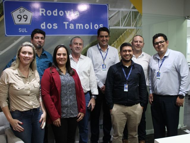 Tamoios recebe membros de concessionária argentina