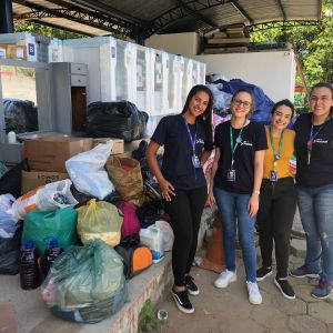 Concessionária Tamoios entrega doações para vítimas das chuvas no Litoral Norte