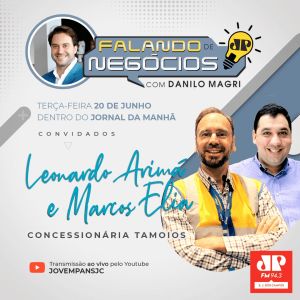 Tamoios concede entrevista à Jovem Pan nesta terça (20) de manhã