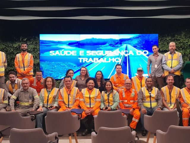Equipe TRANSPETRO visita sede da Concessionária Tamoios