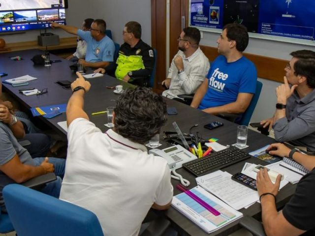 Prefeito de São Sebastião e presidente da Tamoios se reúnem para buscar soluções para o trânsito