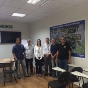 Visita de alunos da Faculdade Zumbi dos Palmares